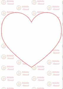 ハート型の封筒 メッセージカード作り方 無料テンプレートダウンロード付き Free Template Heart Card 海外tips Diyエコスローライフ