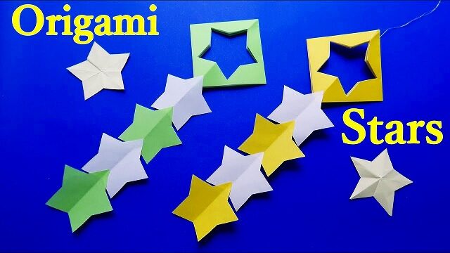 七夕飾り 折り紙 星かざり 作り方 簡単でかわいい おしゃれな飾り 動画付き 海外tips Diyエコスローライフ